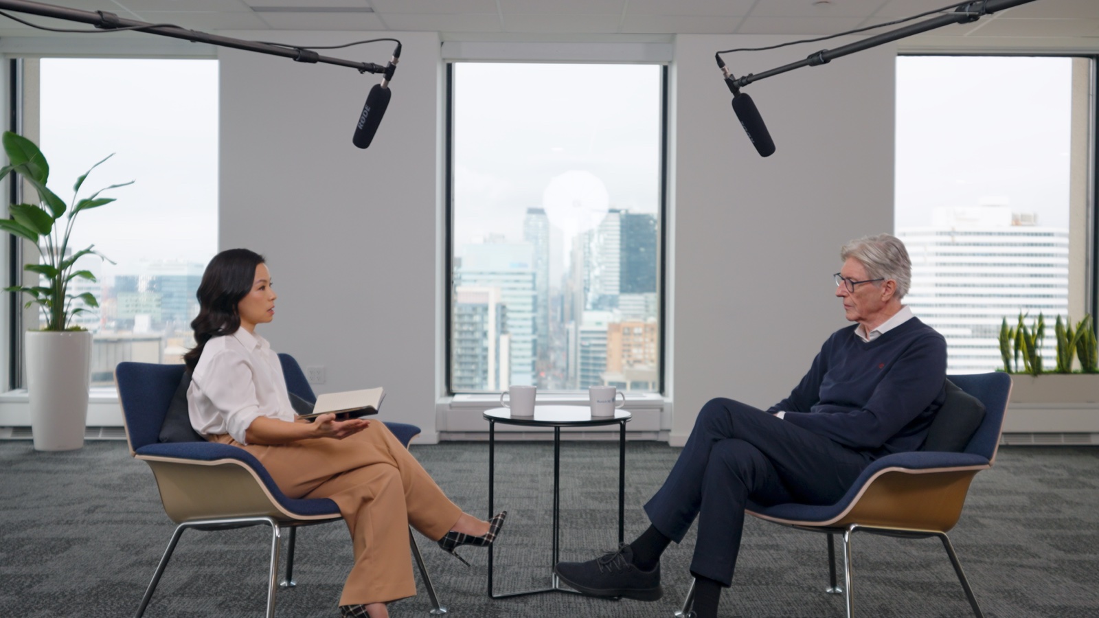 Munich Re Critical Illness interview, Carrie and Dr Tim, Toronto